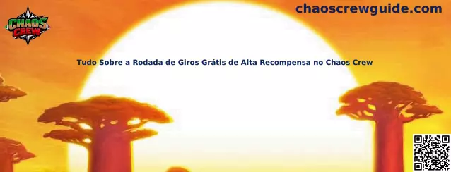 Rodada de Giros Grátis de Alta Recompensa no Chaos Crew