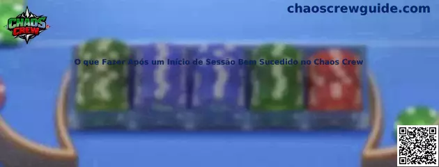 O que Fazer Após um Início de Sessão Bem Sucedido no Chaos Crew