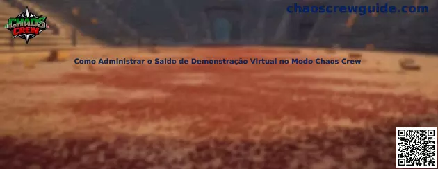 Como Administrar o Saldo de Demonstração Virtual no Modo Chaos Crew