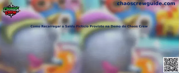Cómo recargar saldo ficticio en la demo de Chaos Crew